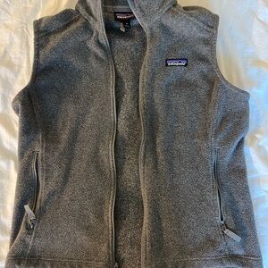 Patagonia Gray Synchilla Fleece Vest